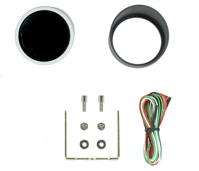 2-1/16" Digital Air Fuel Ratio & Volt Gauge - Blue - Image 3