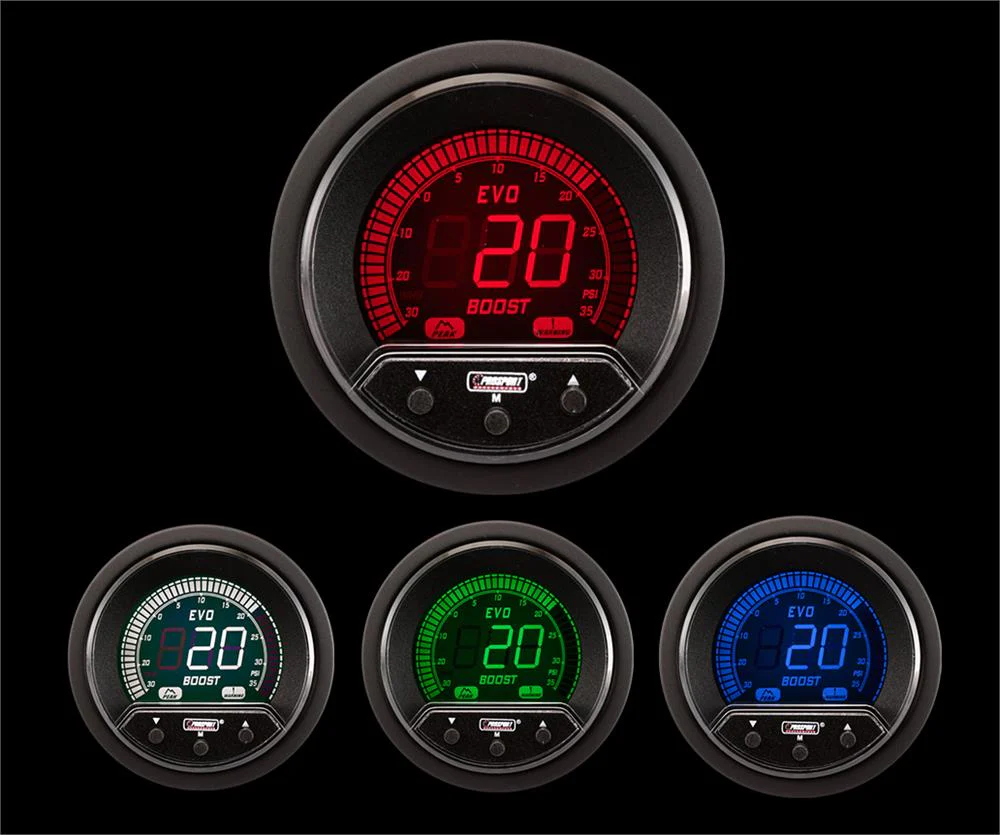 2-1/16" Premium Evo Electrical Boost Gauge - Image 4