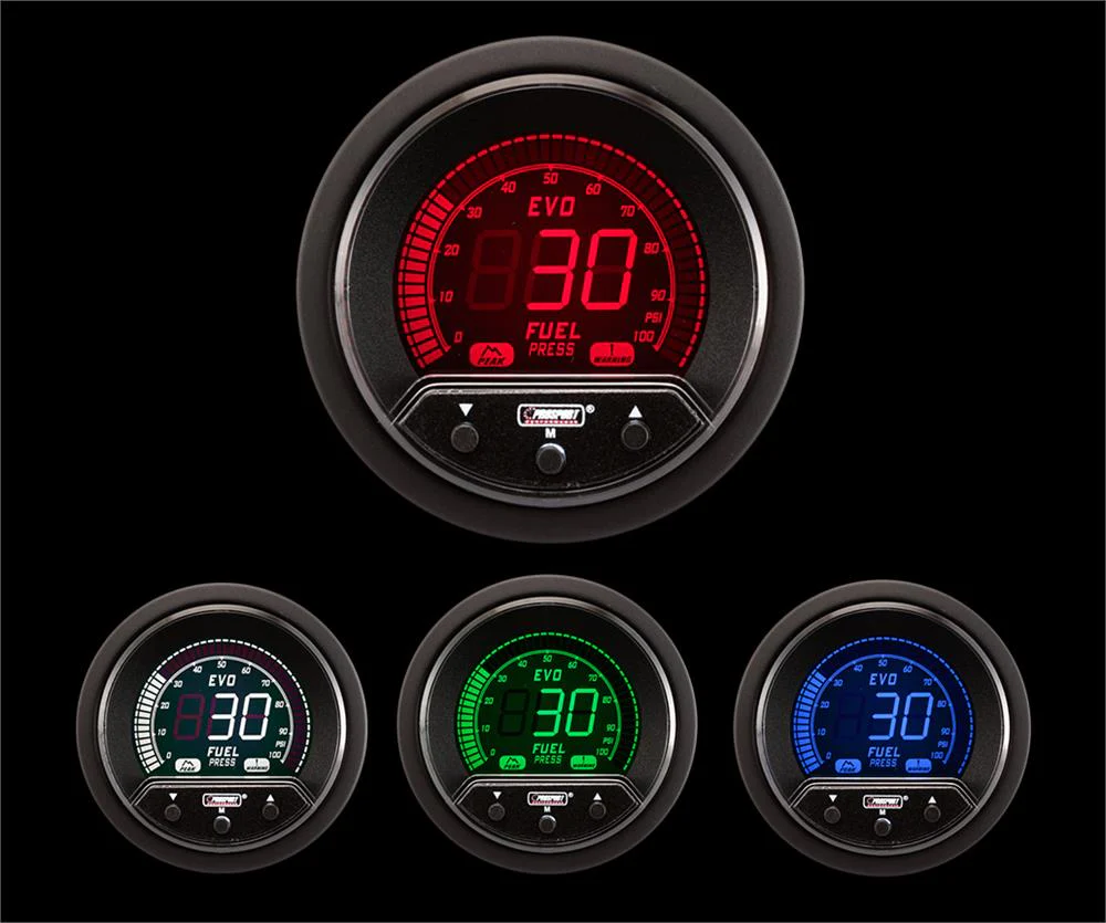 2-1/16" Premium Evo Electrical Fuel Pressure Gauge - Image 4