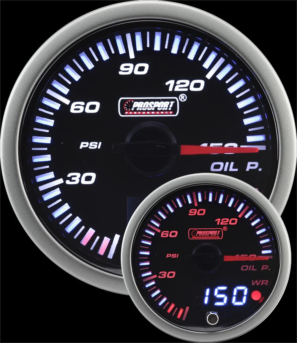 2-3/8" JDM Electrical Oil Pressure Gauge - Image 4