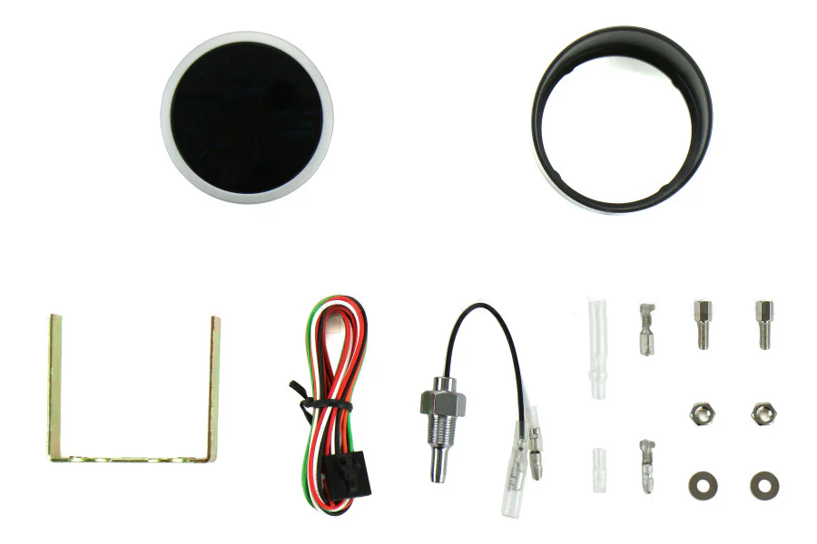 2-1/16" Amber / White - Electric Oil Temperature Gauge - Image 3