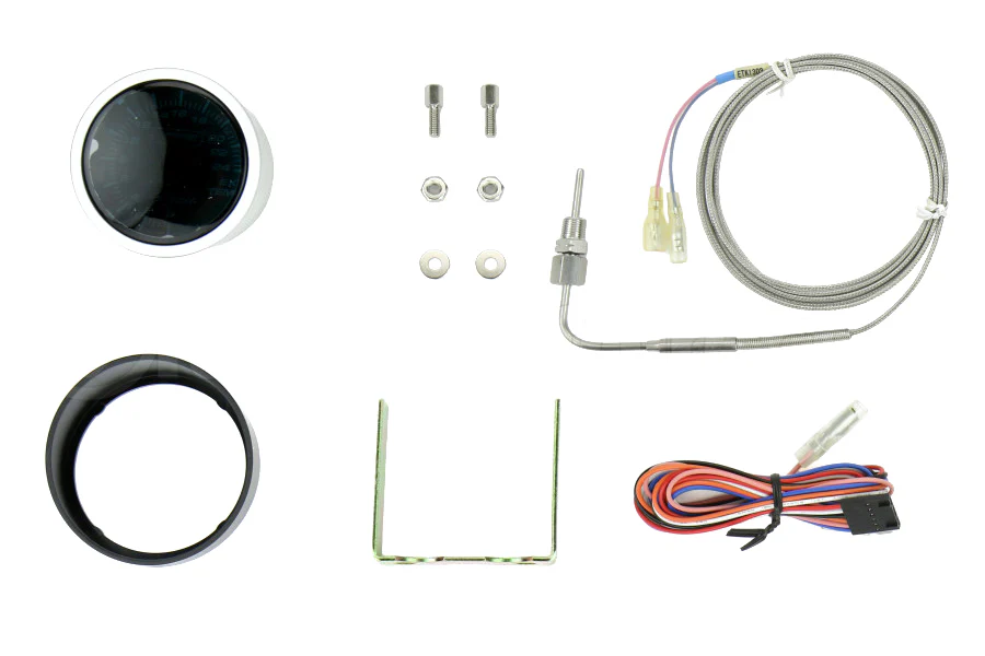 2-1/16" Amber / White - Electrical Exhaust Gas Temperature Gauge - Image 3